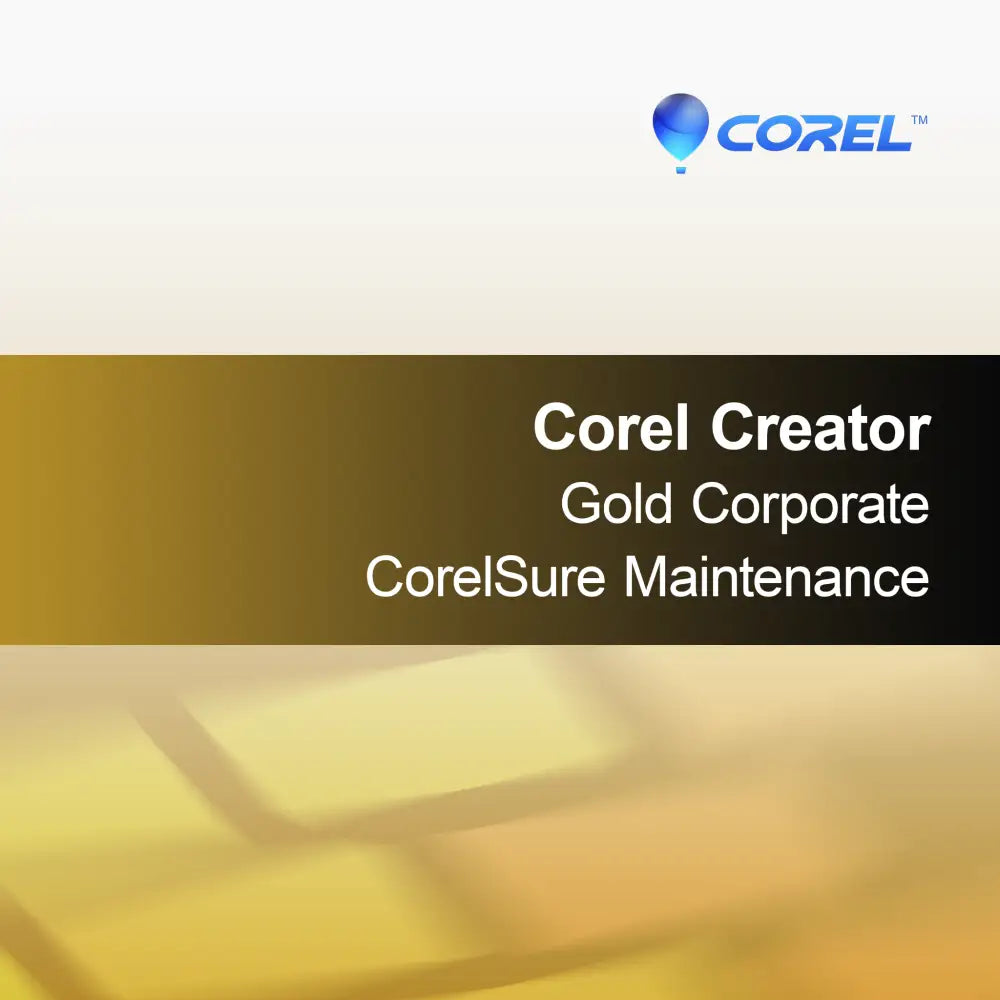 Corel Creator Gold Corporate CorelSure Συντήρηση