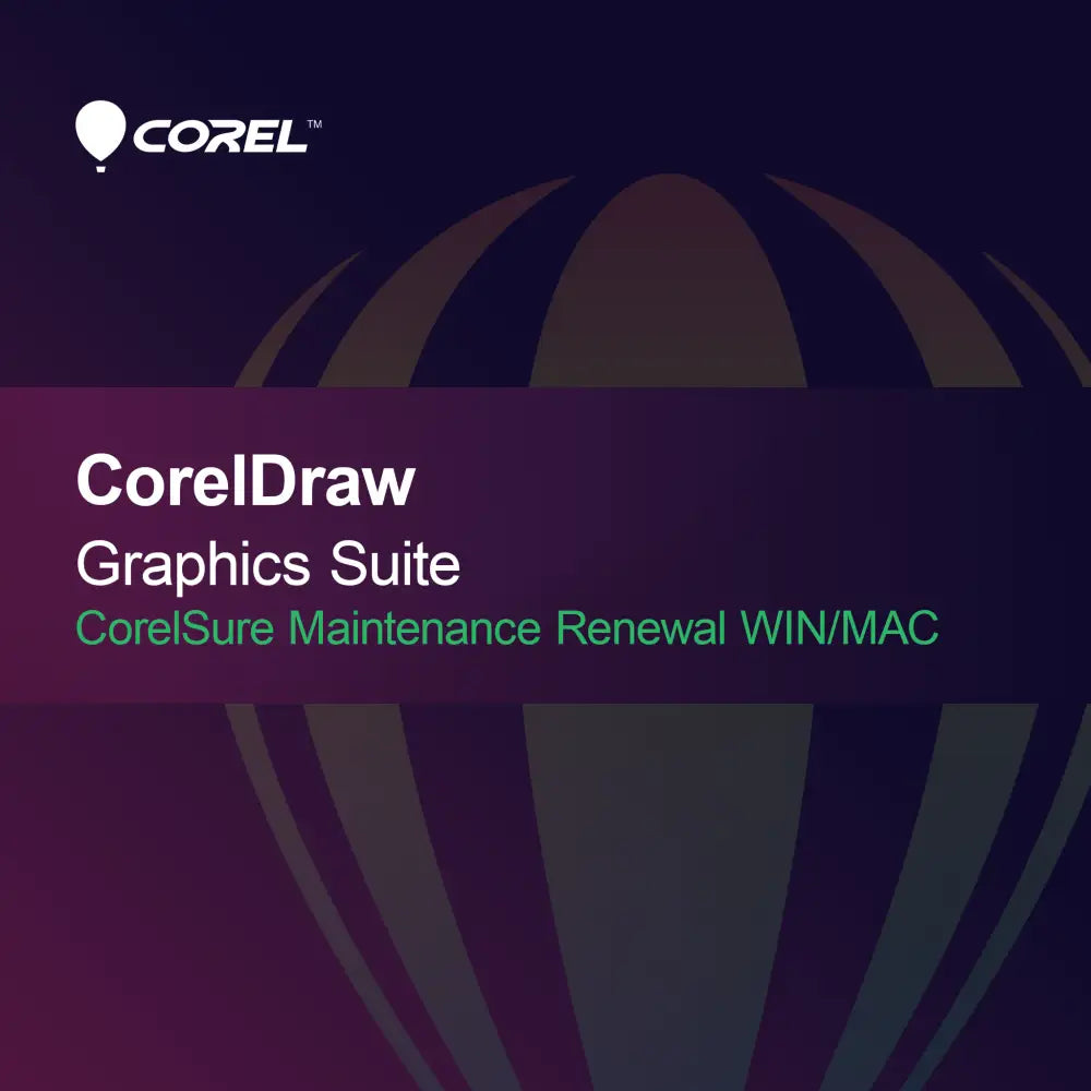 CorelDRAW Graphics Suite Επιχειρηματικό CorelSure Συντήρηση Ανανέωση WIN/MAC