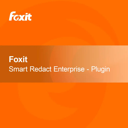 Foxit Smart Redact Enterprise - Πρόσθετο