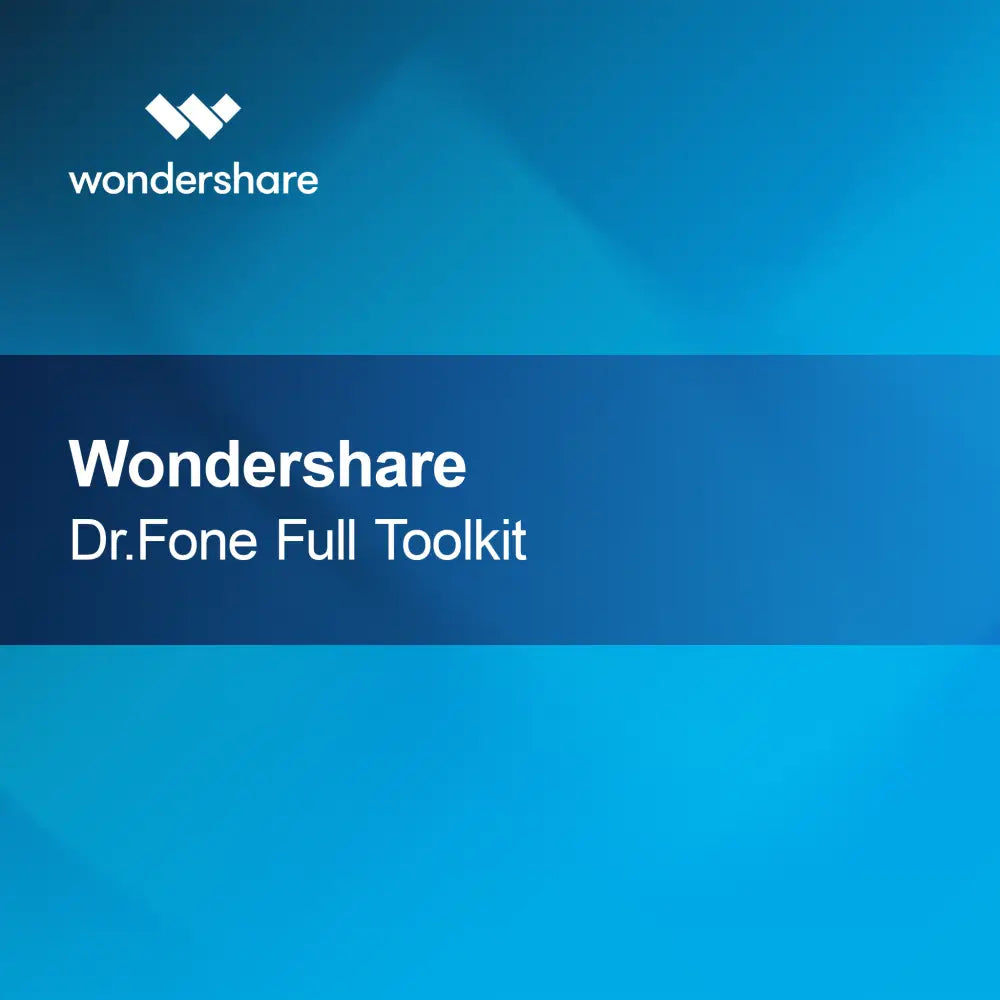 Wondershare Dr.Fone Πλήρης Εργαλειοθήκη