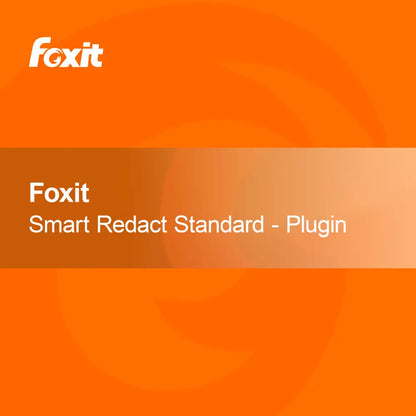 Foxit Smart Redact Standard - Πρόσθετο