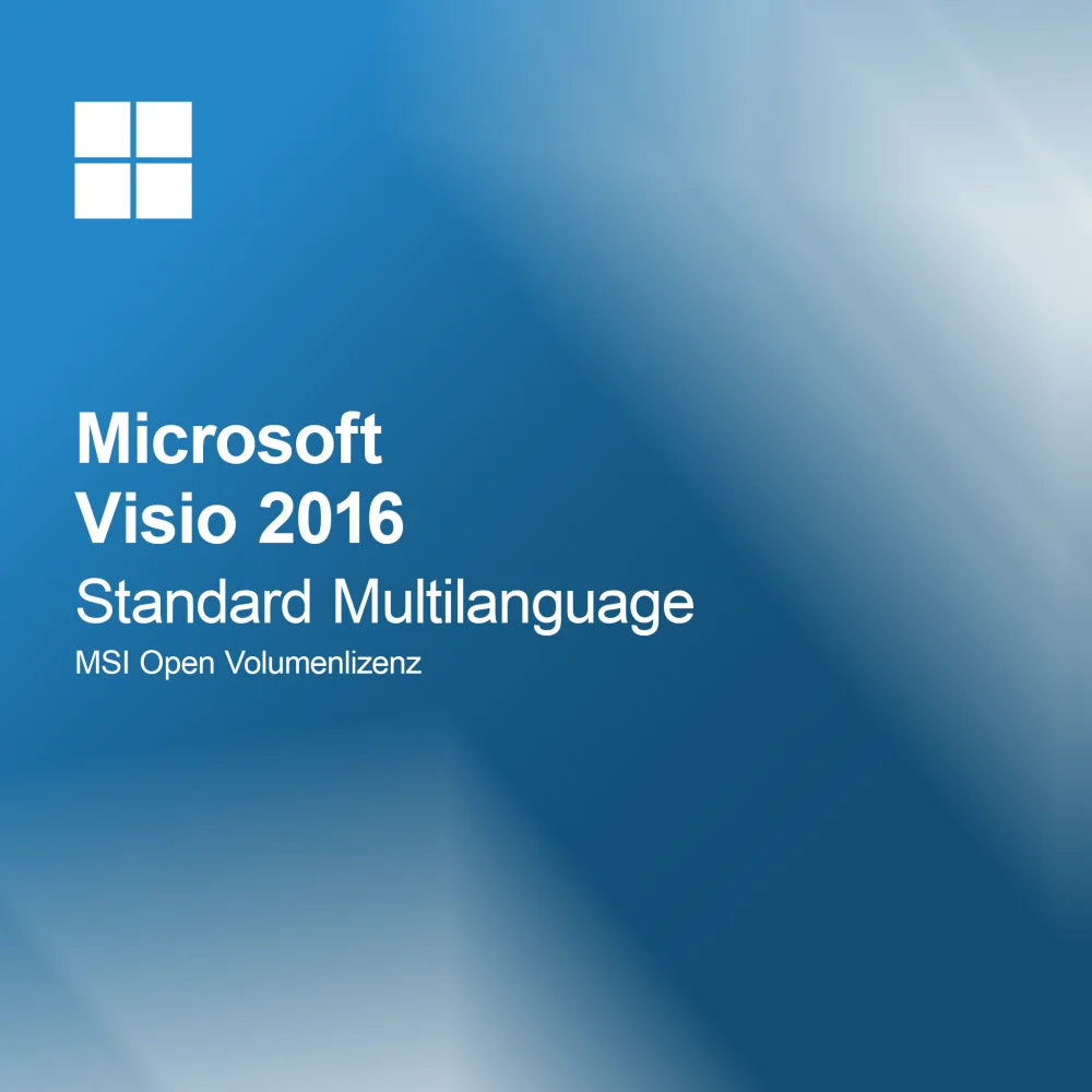 Microsoft Visio 2016 Standard Πολυγλωσσικό MSI Άδεια Όγκου Ανοικτή